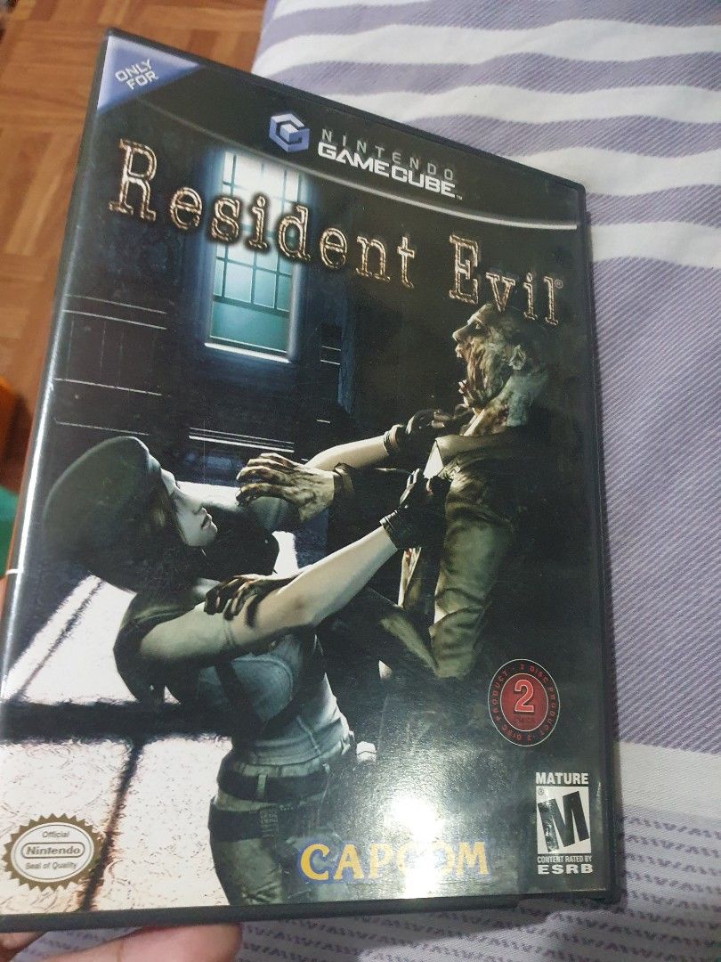 Jeu Resident Evil 1 Gamecube - Version PAL Complète En Bon état
