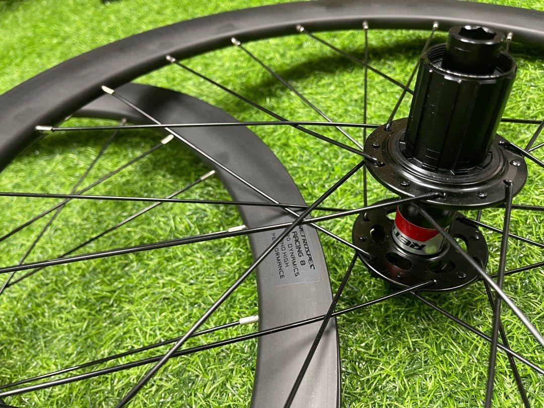 Retrospec 24 thru axle TA disc wheelset freehub loud hub Sports Equipment Bicycles Parts Parts Accessories on Carousell