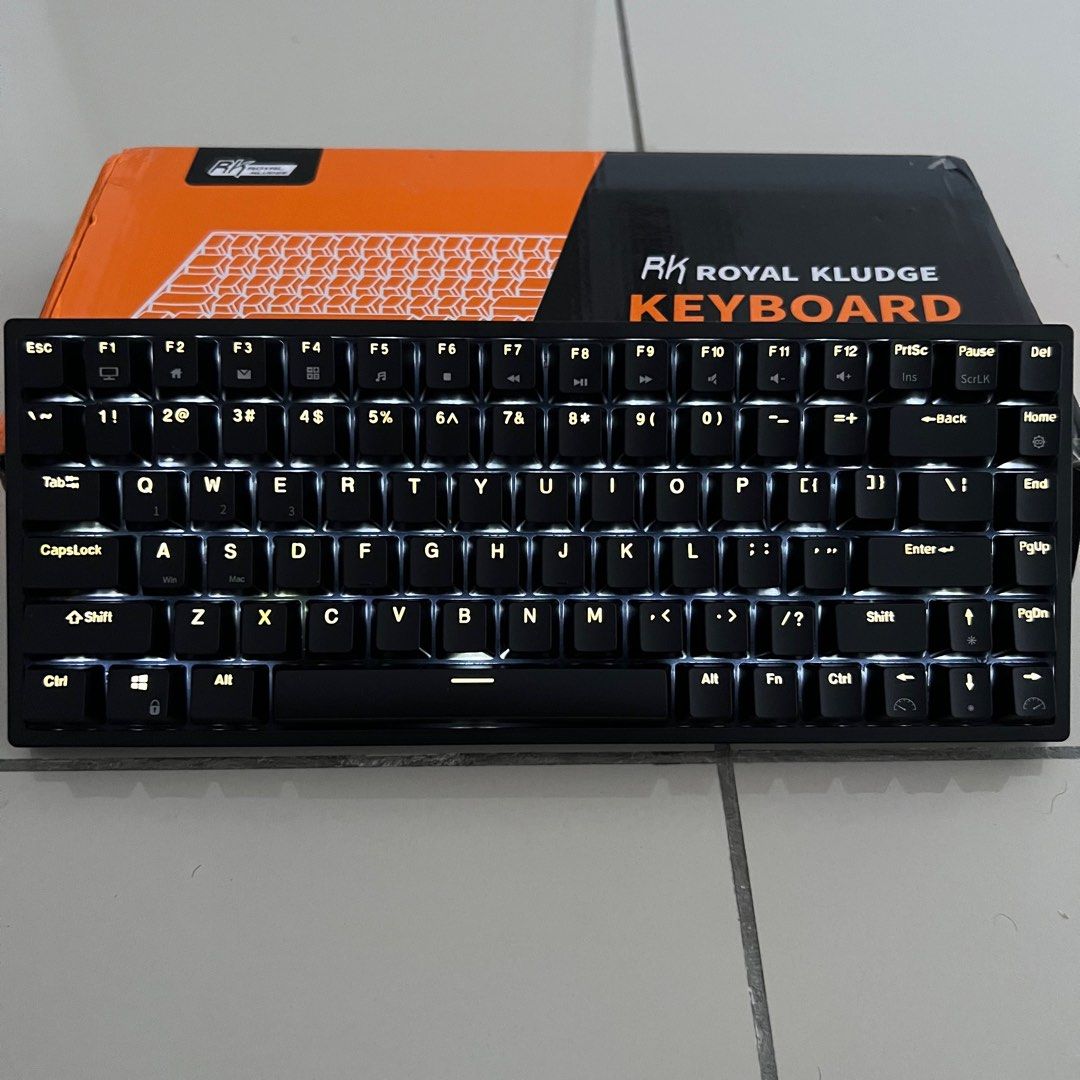 Royal Kludge RK87 Gaming Keyboard, Computers & Tech, Parts ...