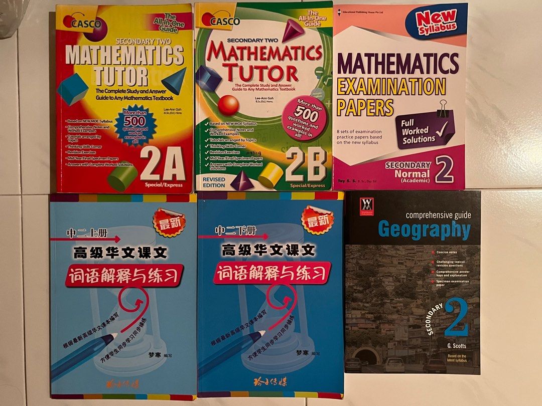 Sec 2 Textbooks, Workbooks & Assessment Books, Hobbies & Toys, Books
