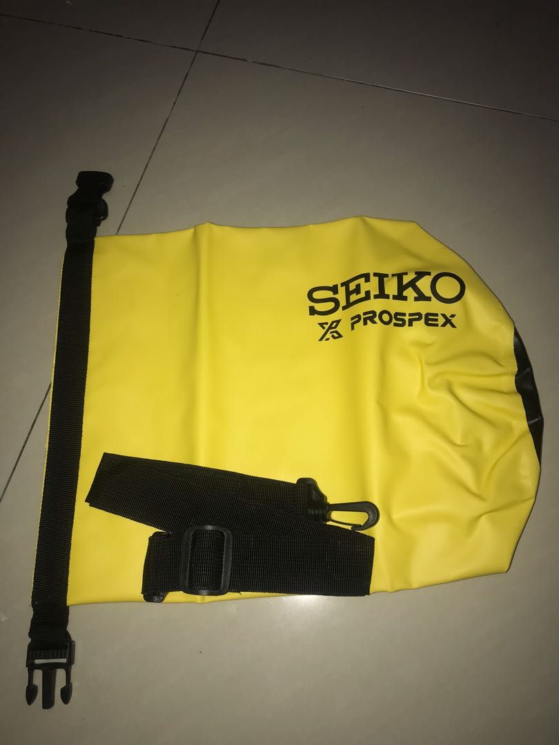 Seiko prospex waterproof dry bag, Men's Fashion, Bags, Sling Bags on  Carousell