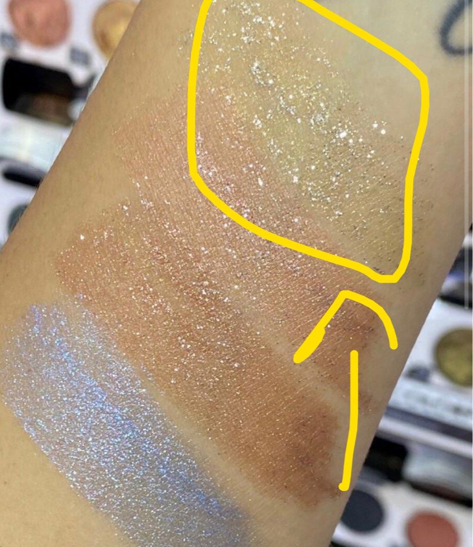 Sephora Glitter liquid eyeshadow 08 Glitzy Gold, Beauty & Personal Care
