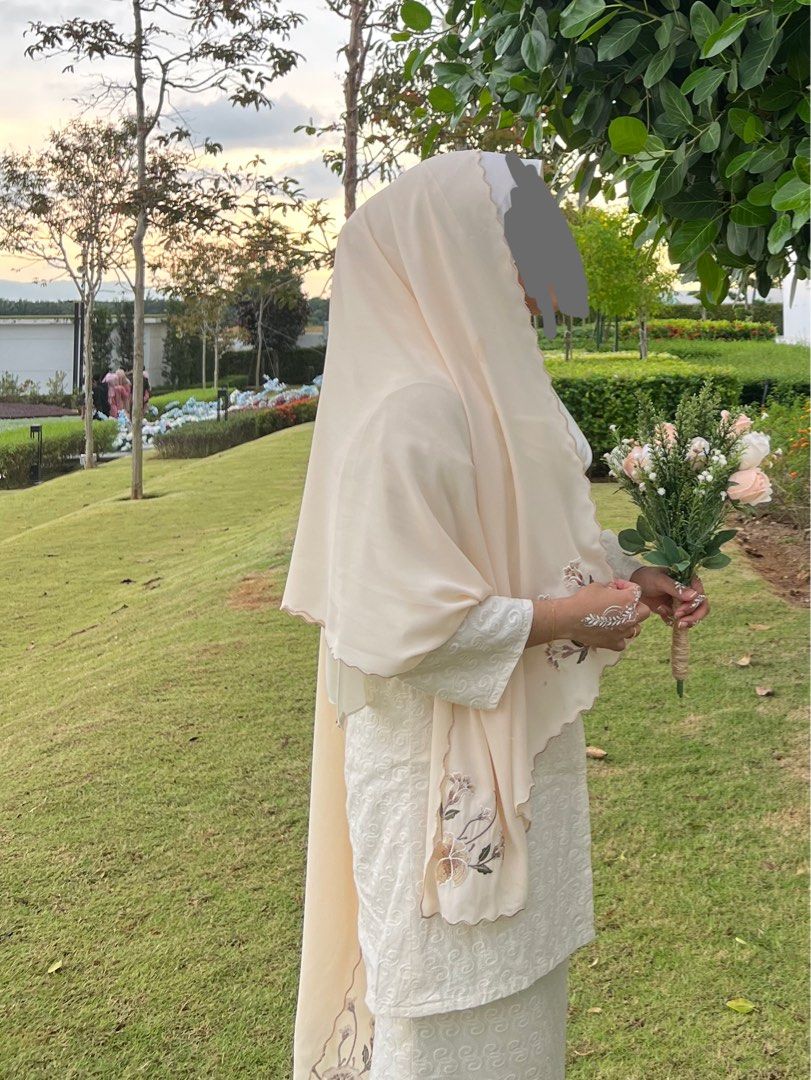 nikah shawl