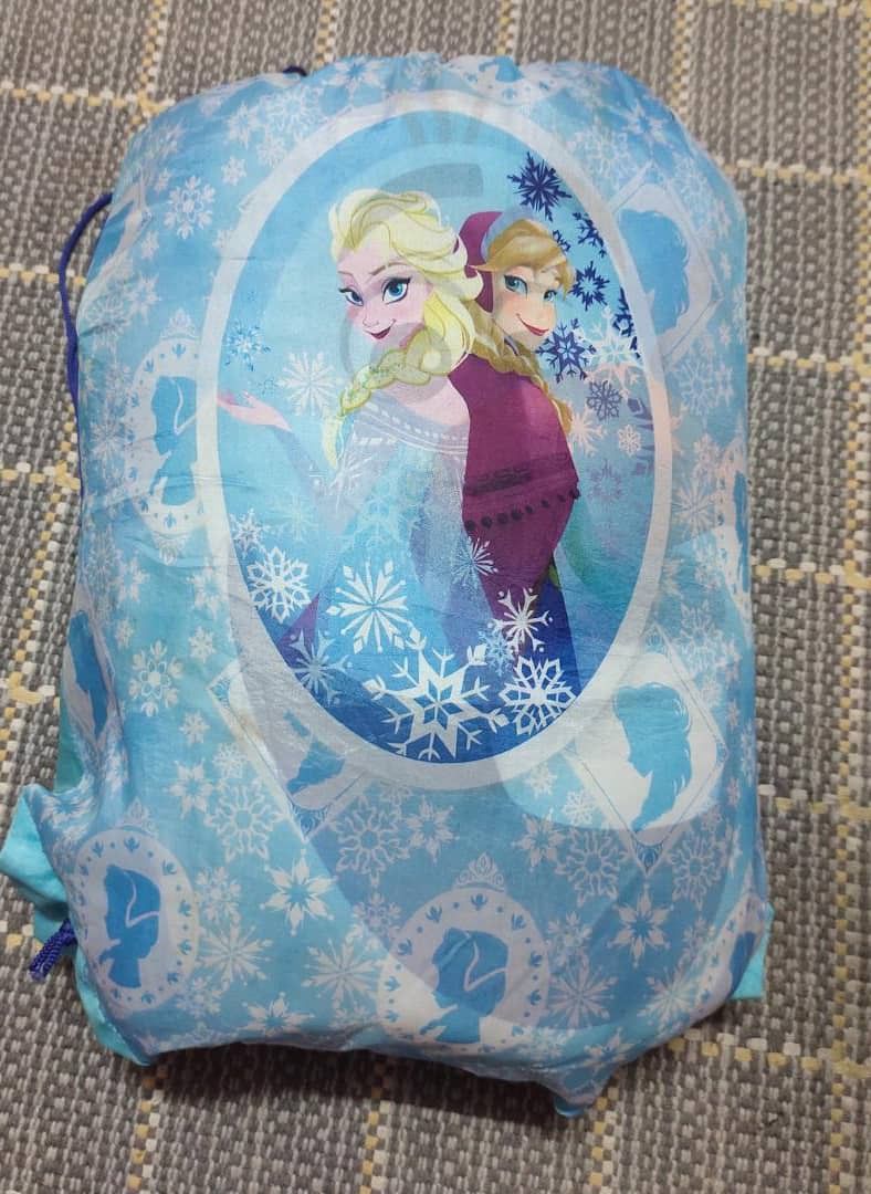 Sleeping Bag Frozen, Sports Equipment, Hiking & Camping on Carousell