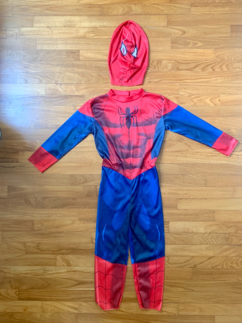 Spiderman costume, Babies & Kids, Babies & Kids Fashion on Carousell