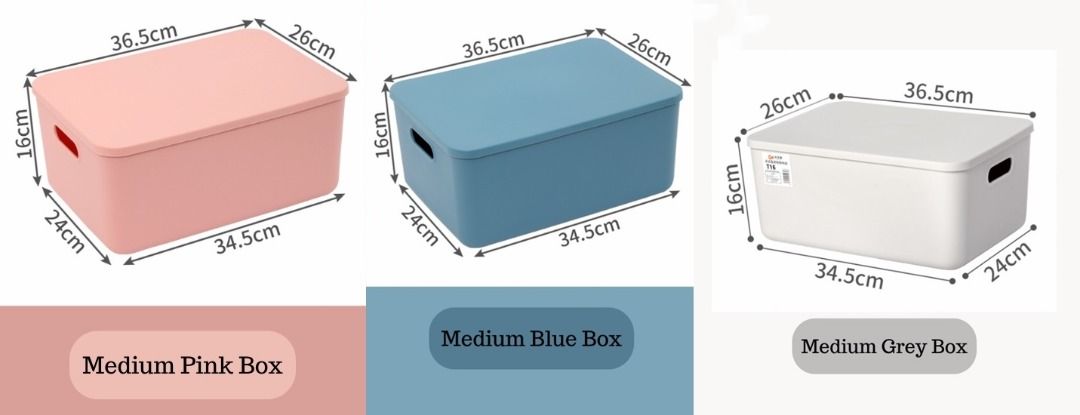 Storage Box (36.5 x 26x 16cm)