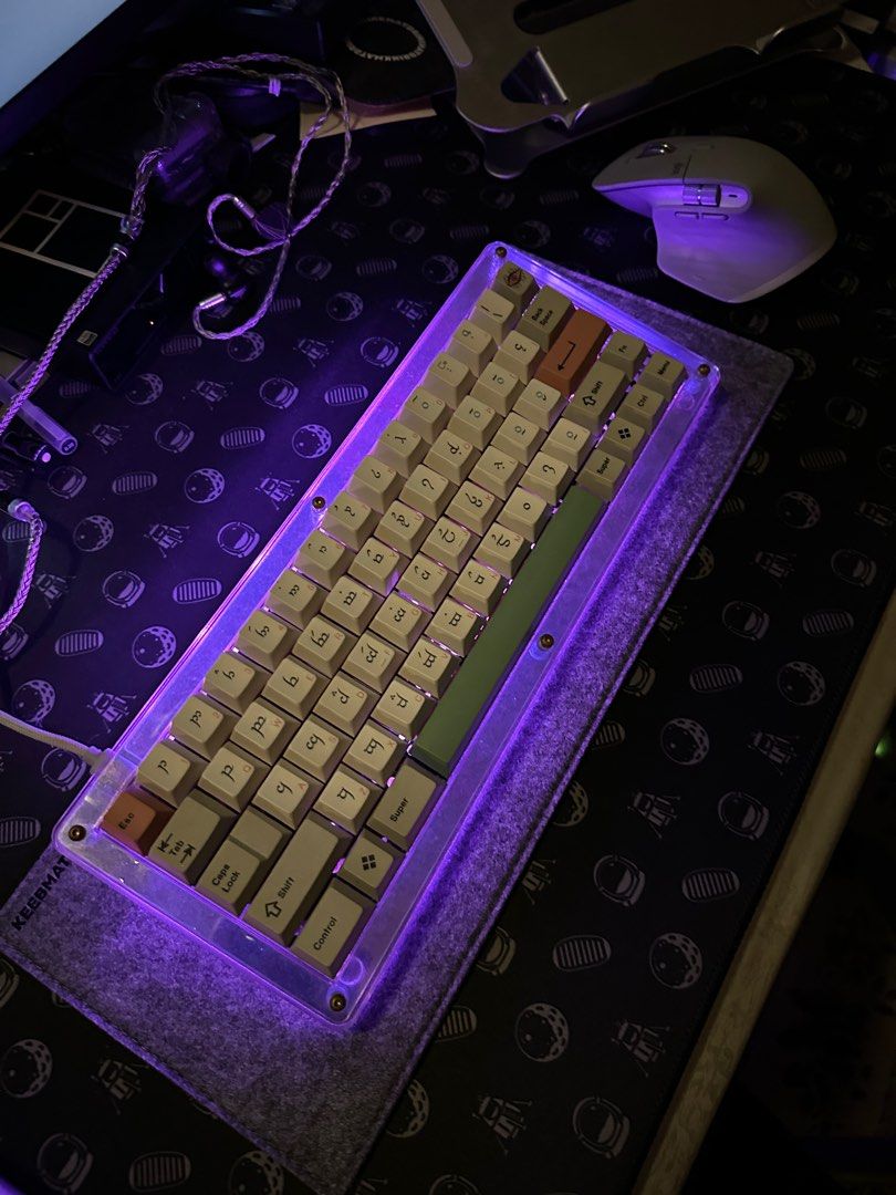 Stacked Acrylic 60 Custom Keyboard , Computers & Tech, Parts