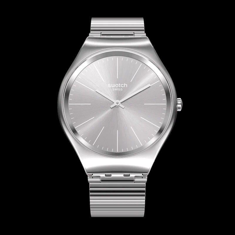 Swatch Skin Irony SKINSTEEL 38mm Men s Fashion Watches Accessories Watches on Carousell