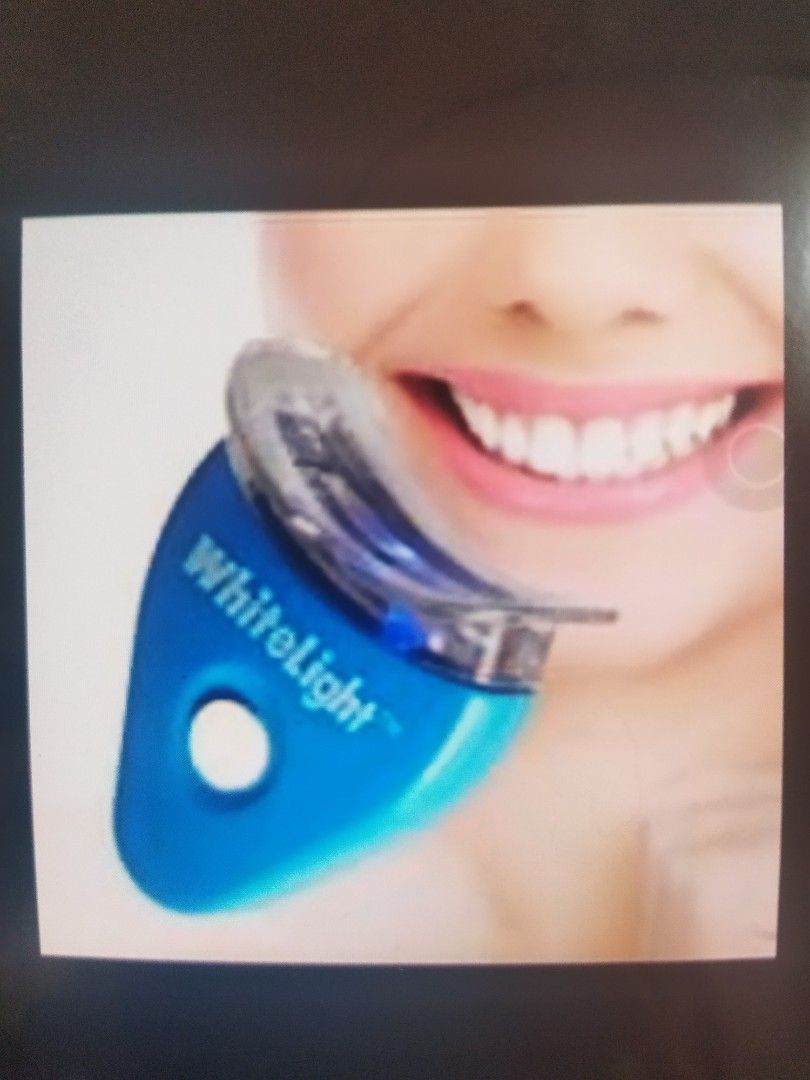 Teeth whitening tool kit with gel and UV light tools gum dental care gym protection whitening