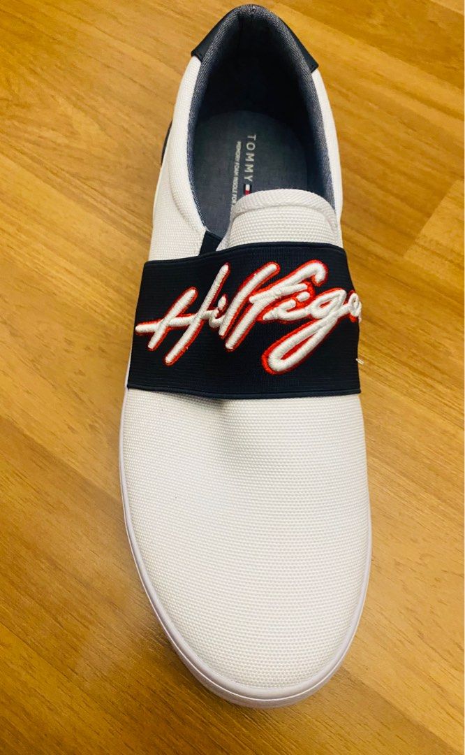 Tommy Hilfiger slip ons, Luxury, Sneakers \u0026 Footwear on Carousell