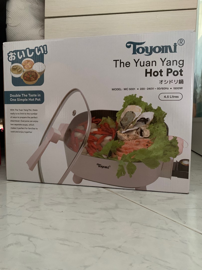Toyomi Yuan Yang Hot Pot / Steamboat for CNY, TV & Home Appliances