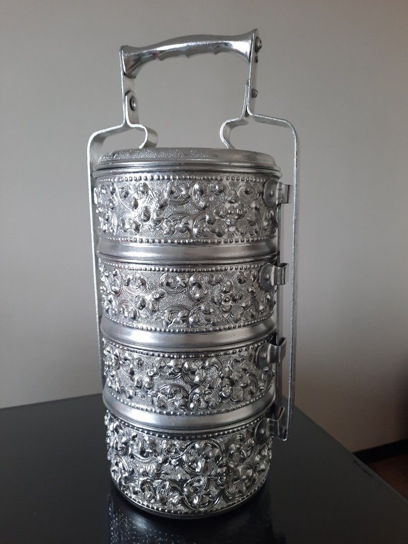 Traditional Thai tiffin, Furniture & Home Living, Kitchenware
