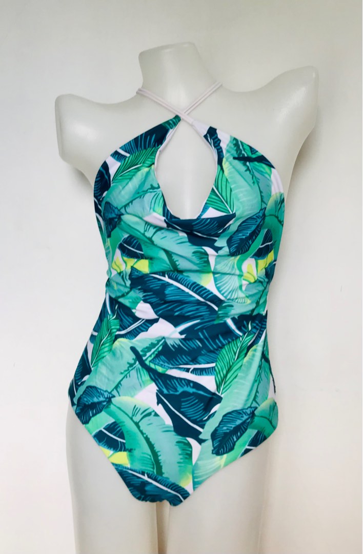 Tropical design swimsuit, Women’s Fashion, Swimwear, Bikinis
