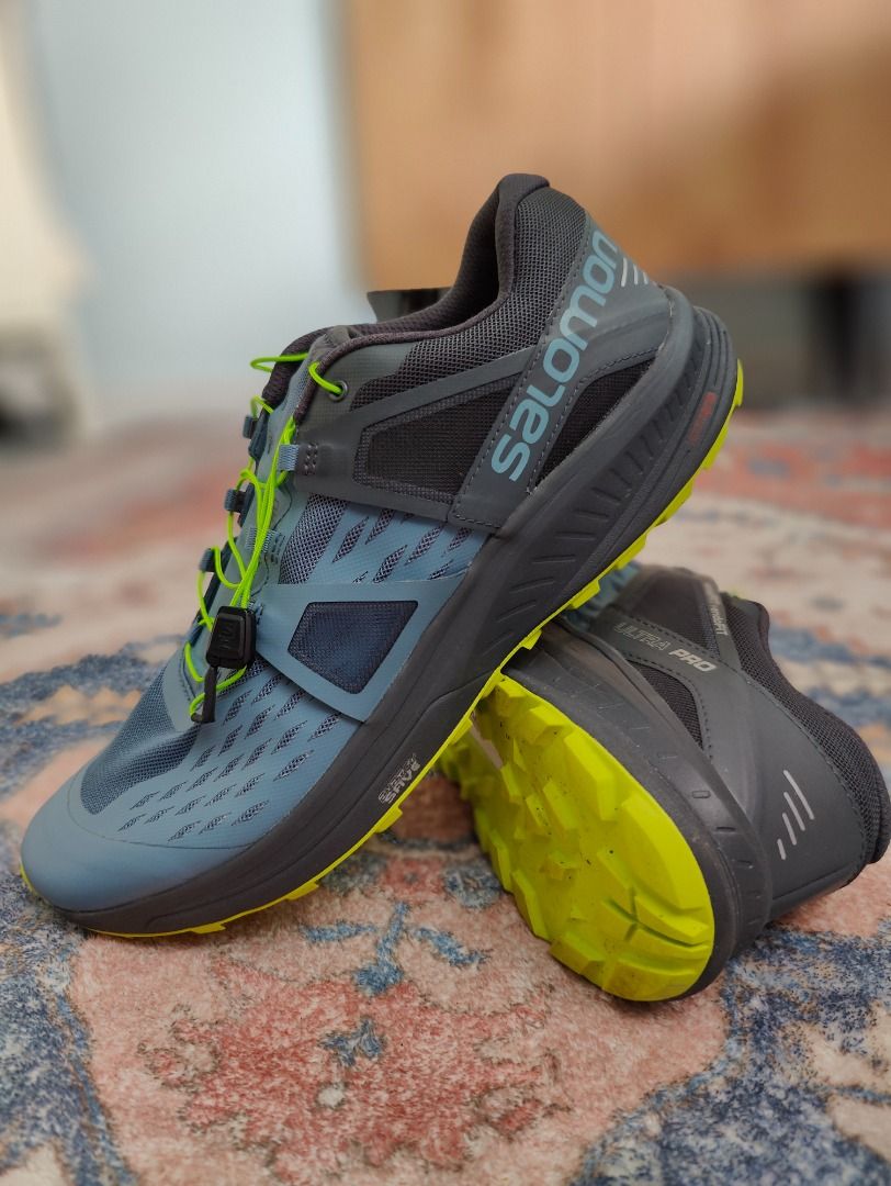 US Size 12 Salomon Ultra Pro Trail Running Shoes GENUINE ALMOST BRAND NEW