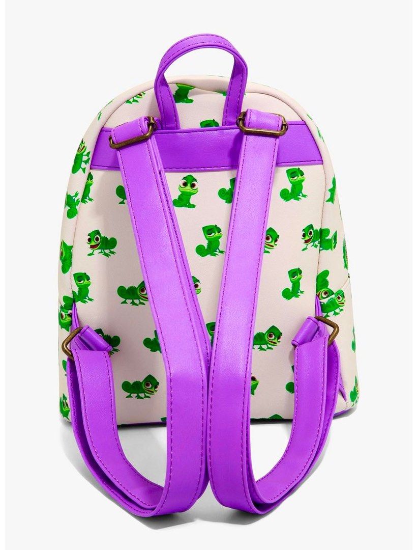 USA Disney x Loungefly Tangled Rapunzel Pascal Backpack Bag, Women's ...