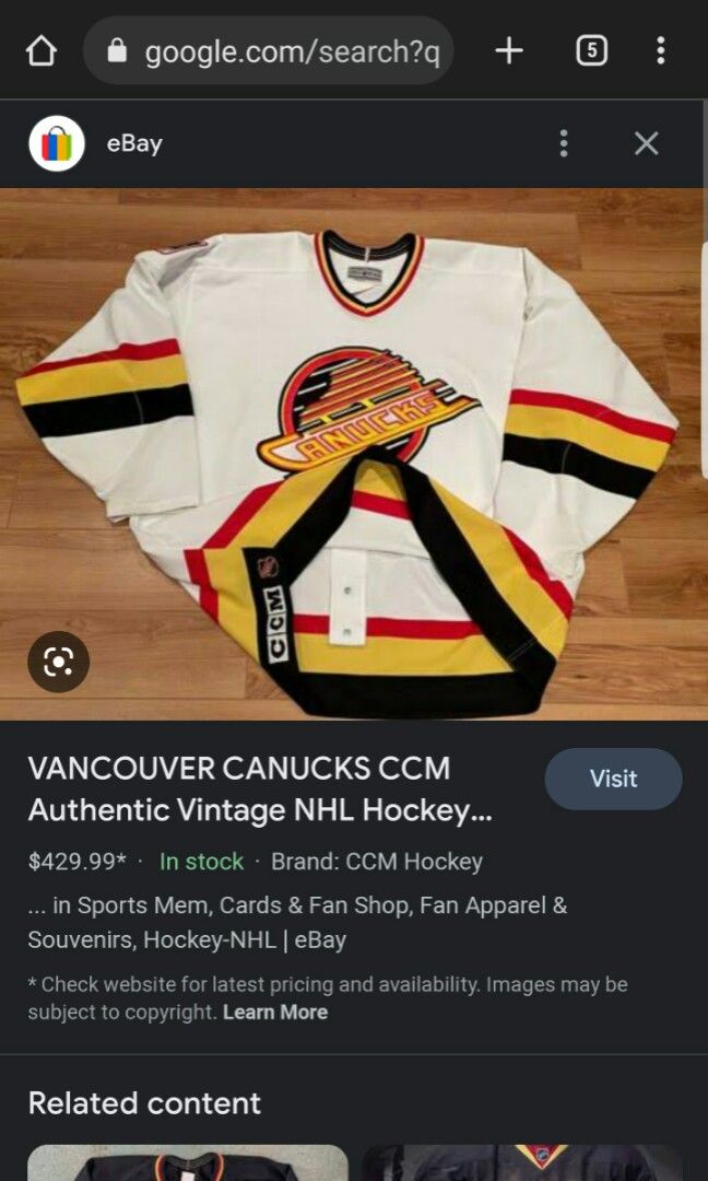 Vancouver Canucks #16 LINDEN NHL T-shirt –