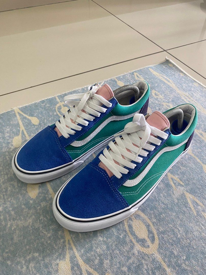 Multicolored old skool vans store
