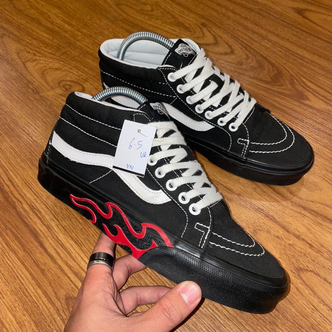 Flame cut sales out vans