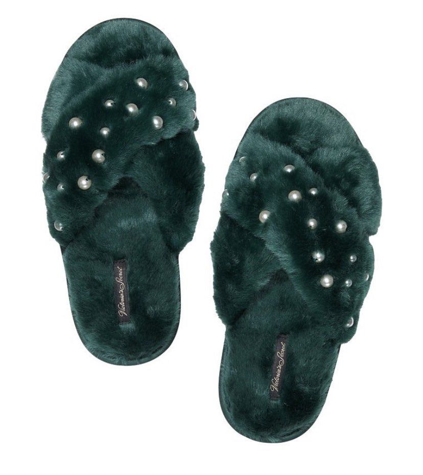 Offer Victoria Secret Faux Fur Slides Women s Fashion Footwear