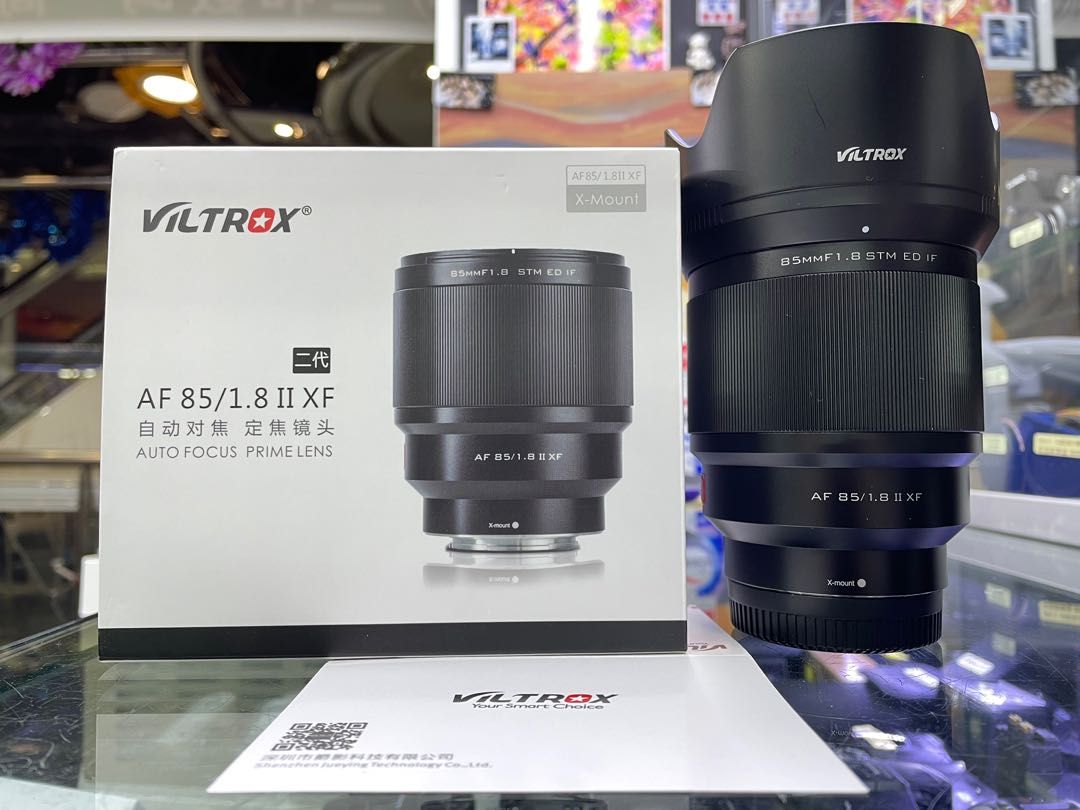 VILTROX AF 85mm F1.8 II XF STM ED IF for FUJIFILM 行貨保用超新淨齊