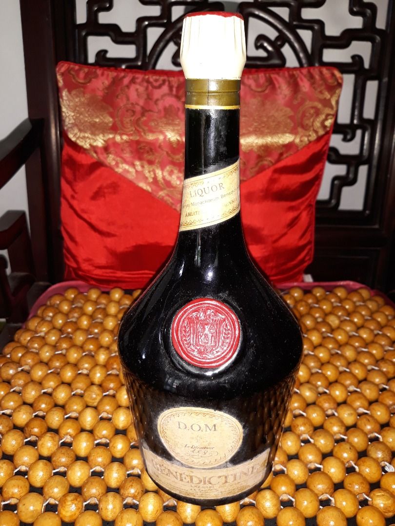 Vintage DOM Benedictine Liqueur Food Drinks Alcoholic Beverages on