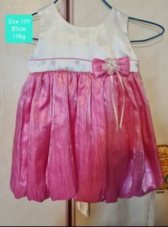 Violette White Pink Dress 80cm 10kg