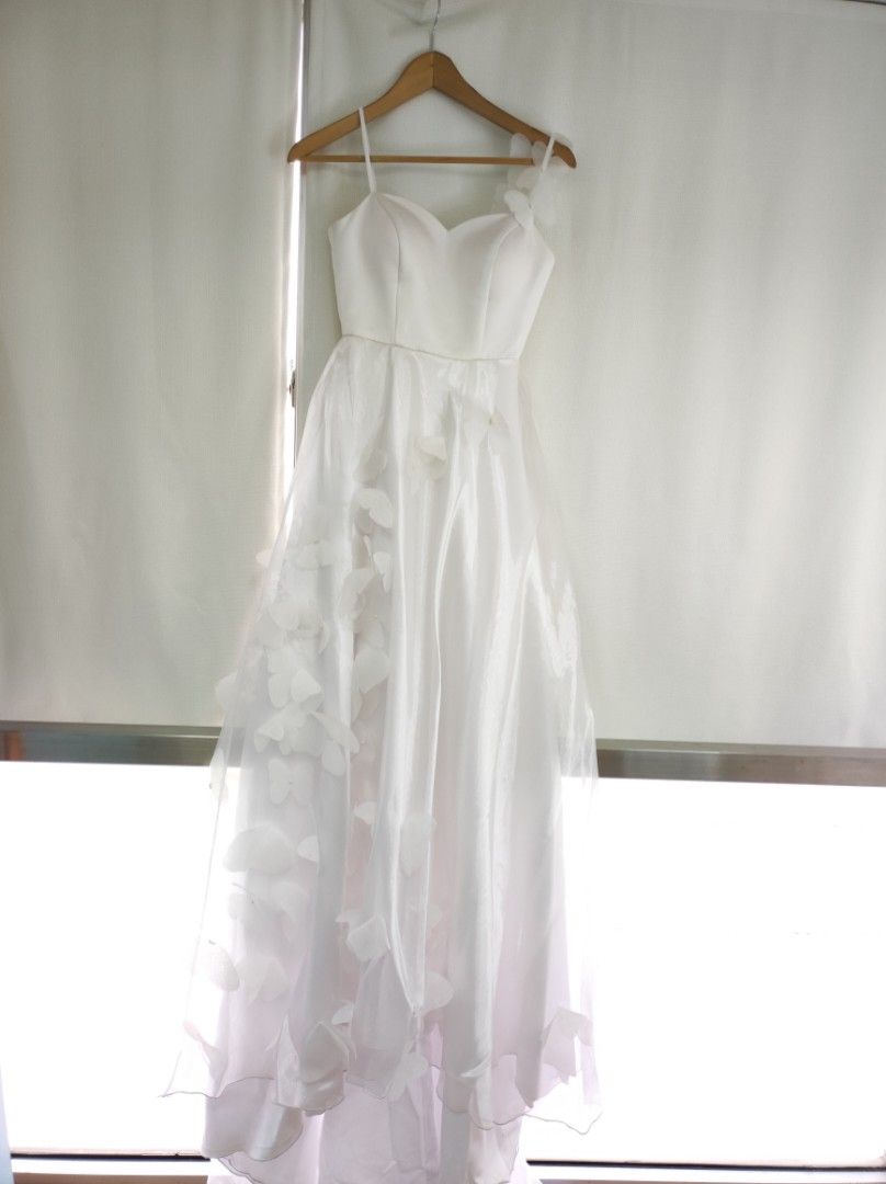 Wedding dress clearance with butterfly detail