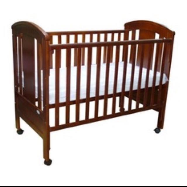 Wooden baby cot from kiddy palace, Babies & Kids, Baby Nursery & Kids