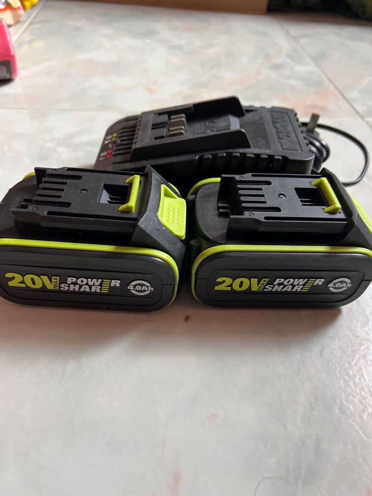 Worx Battery 20V 4.0Ah, Car Accessories, Accessories on Carousell