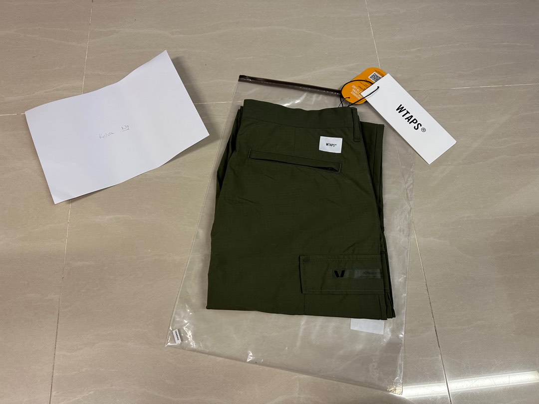 22AW WTAPS BGT TROUSERS NYCO. RIPSTOP-