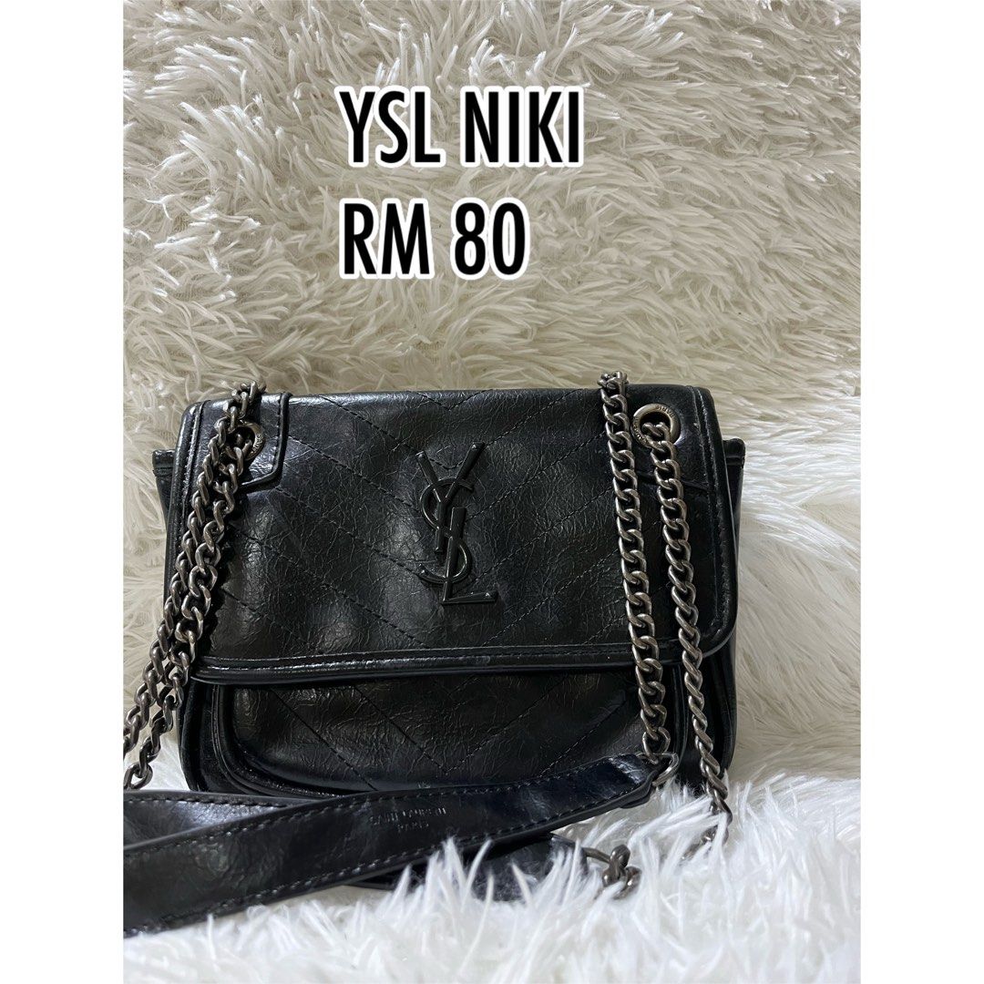 Authentic YSL Niki Woc, Luxury, Bags & Wallets on Carousell