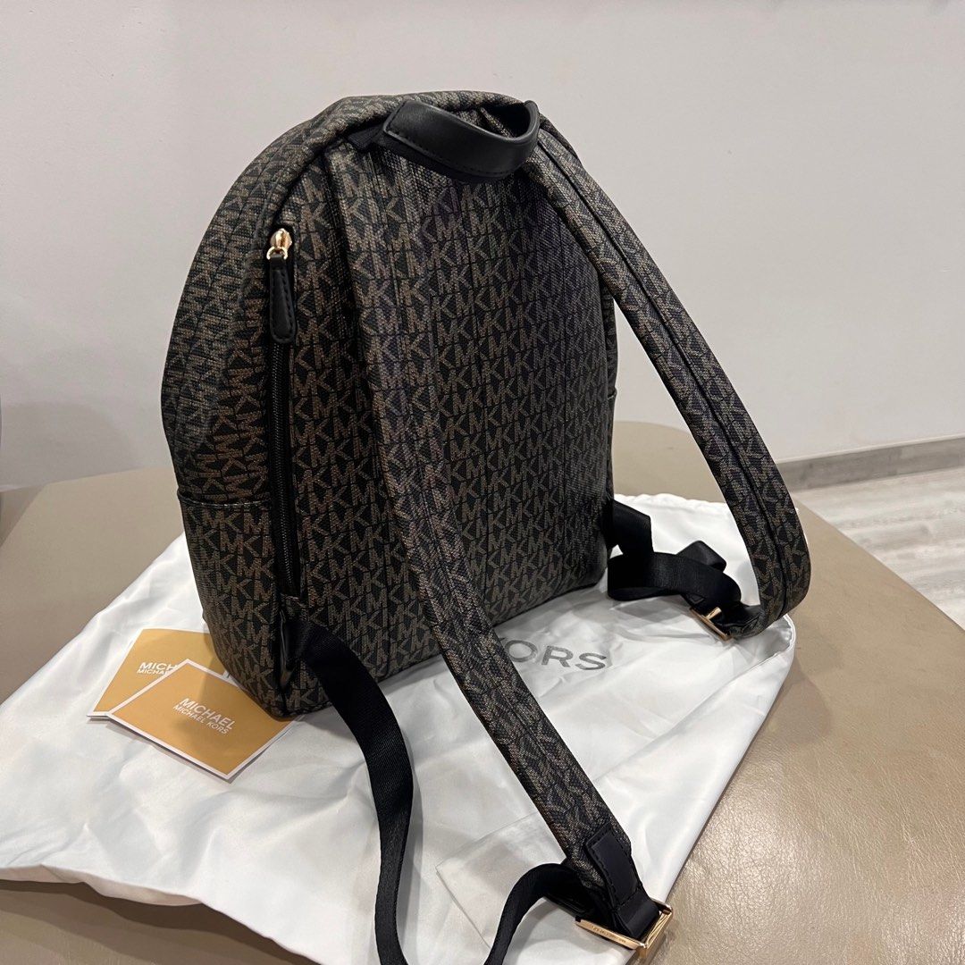 1 Time used) Michael Kors Backpack Black - Black, Women's Fashion, Bags &  Wallets, Backpacks on Carousell