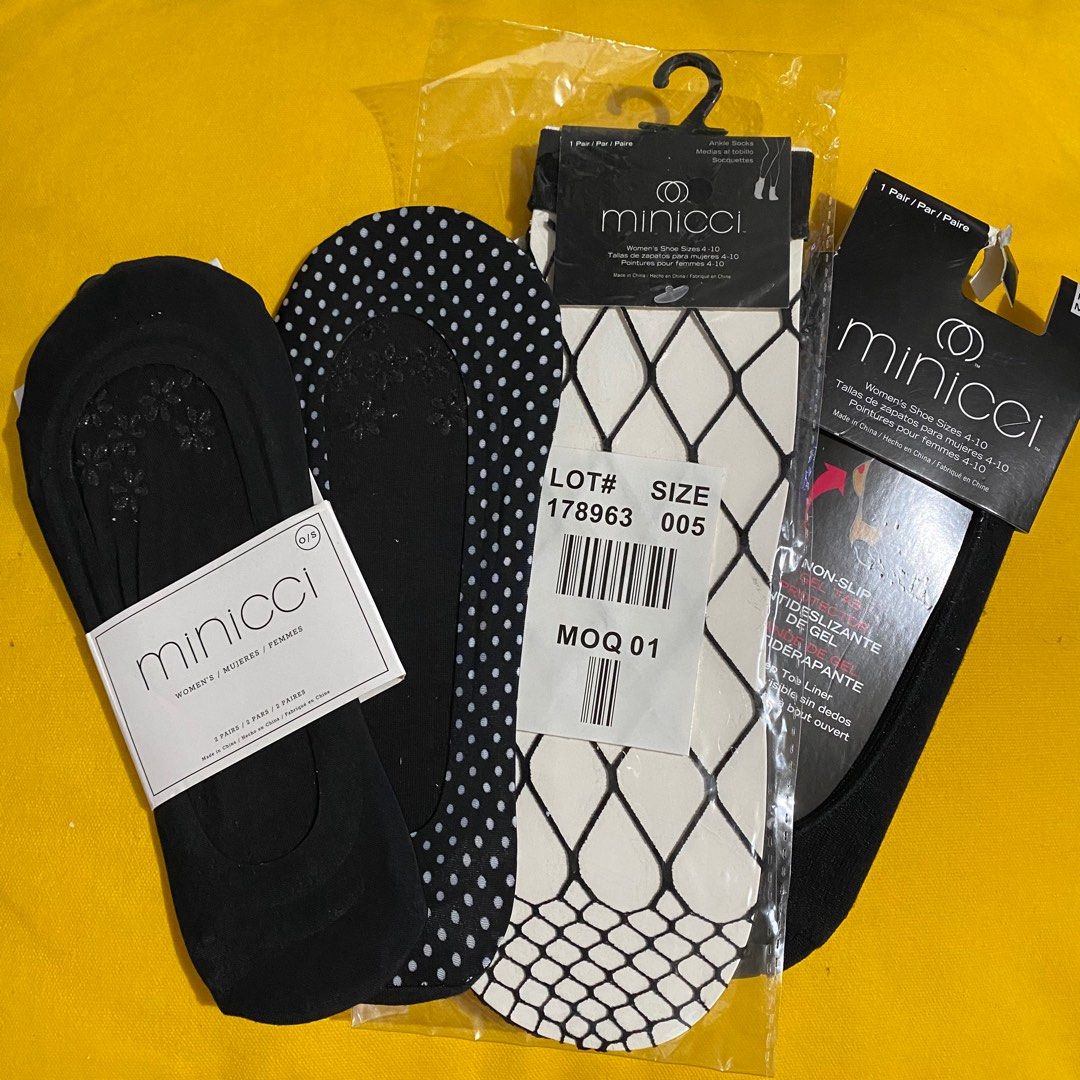 4 pairs Minicci Foot Socks Women s Fashion Watches Accessories Socks Tights on Carousell