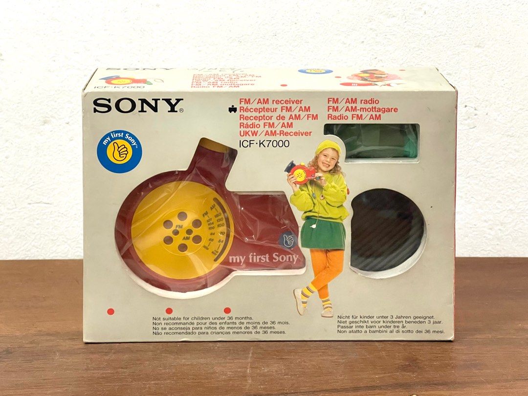 My first Sony 組み立て式 FM/AMラジオ ICF-K7000 レトロ My first Sony 組み立て式 FM/AMラジオ - メルカリ