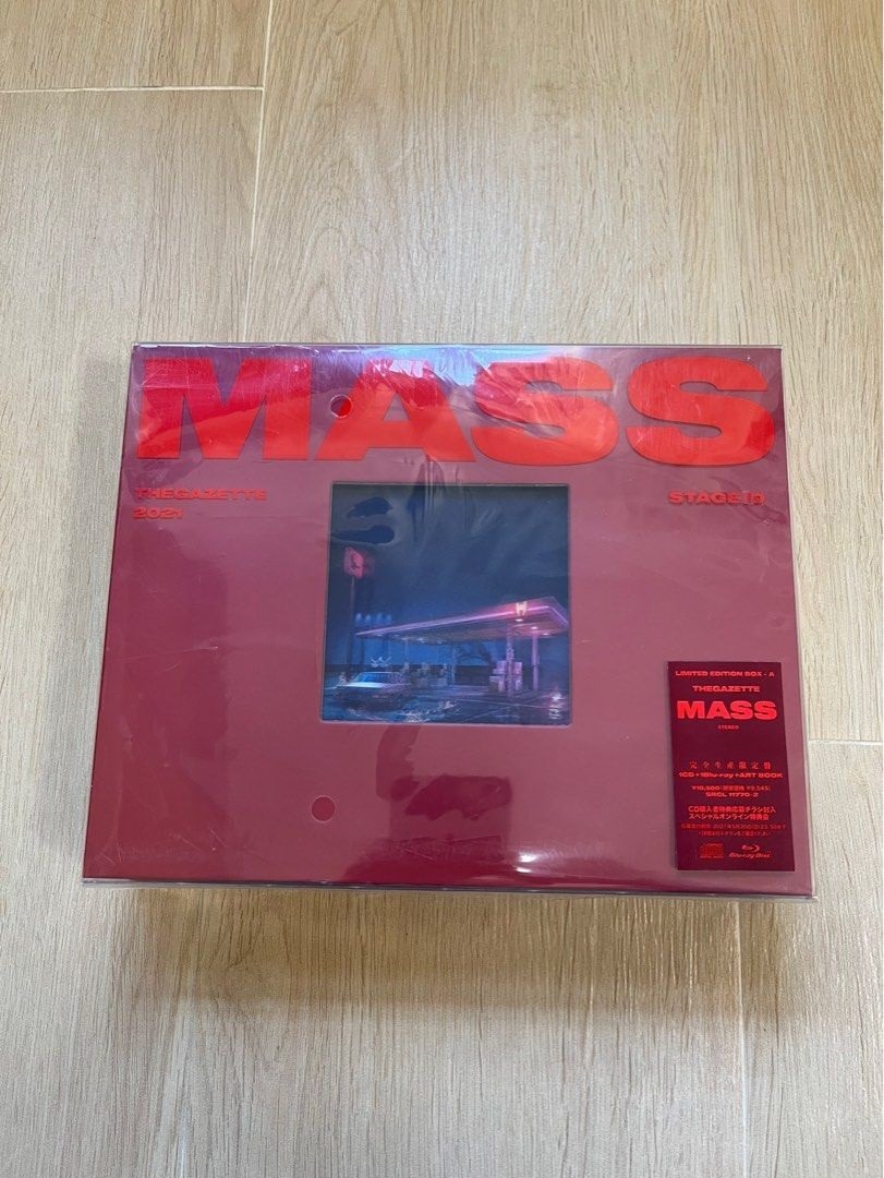 99%New the GazettE MASS 【完全生産限定版】 LIMITED EDITION BOX A