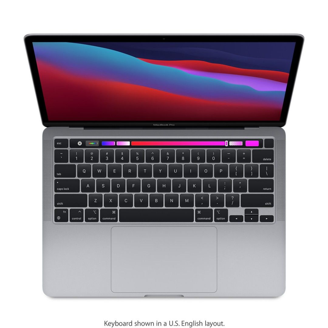 翻新產品13.3 吋MacBook Pro Apple M1 晶片配備8 核心CPU 及8 核心GPU - 太空灰