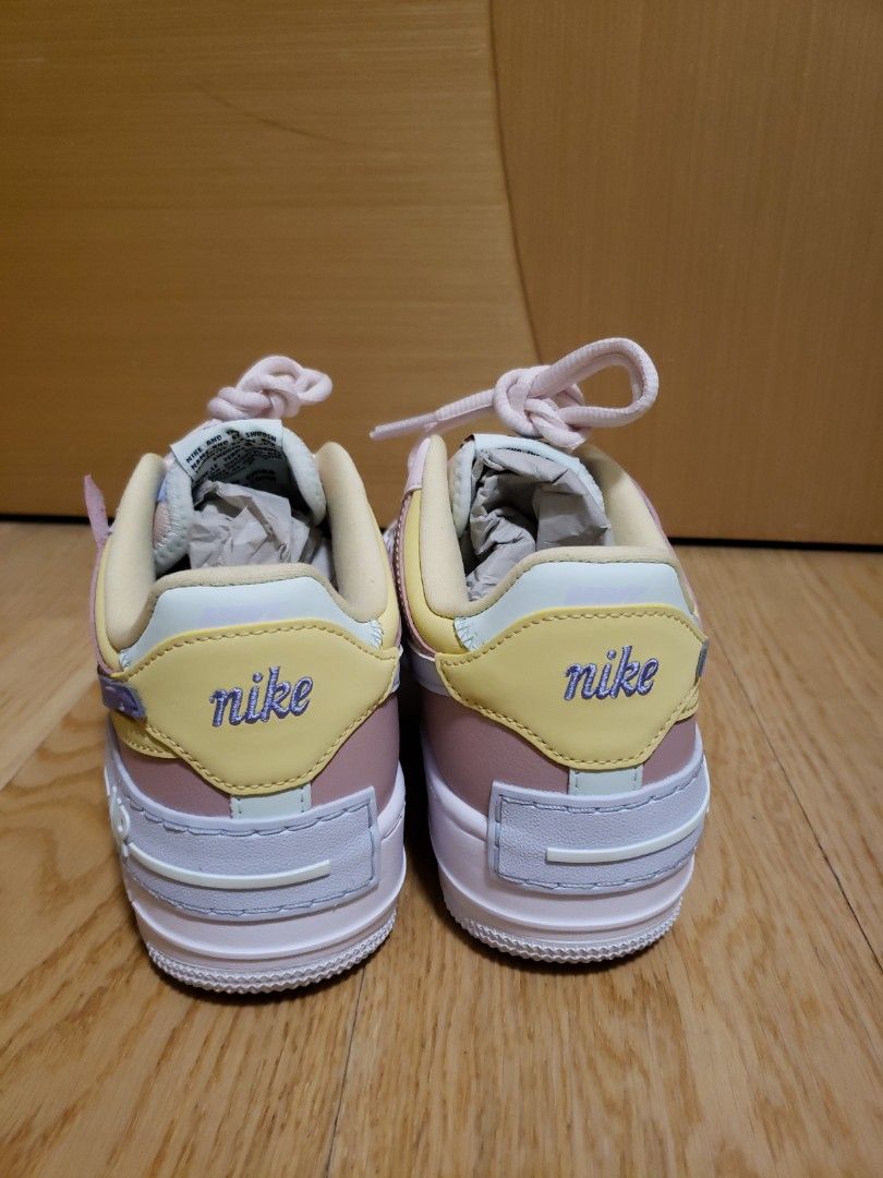 全新Nike Air Force 1 Shadow AF1 波鞋US7 24cm, 女裝, 鞋, 波鞋