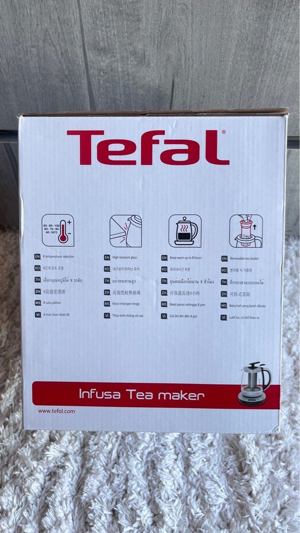 TEFAL INFUSA TEA MAKER BJ800 BJ800DKR