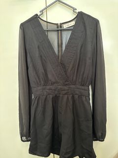 ABERCROMBIE & FITCH Long Sleeve Jumpsuit Dress