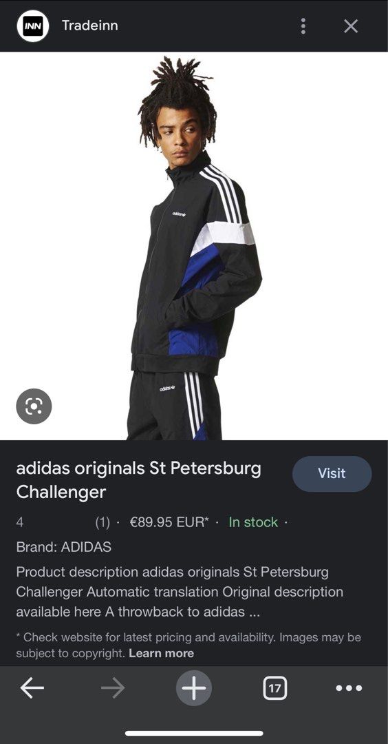 Adidas Originals St Petersburg Challenger Tracktop