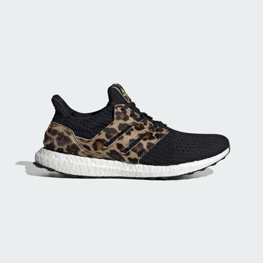 adidas Ultraboost DNA Leopard Shoes Black Men s Fashion