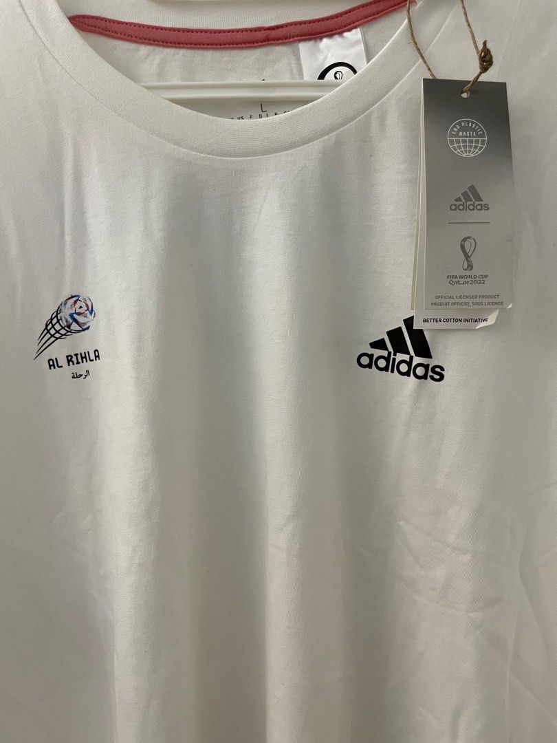 Adidas World Cup Qatar 2022 Ball Tee, Men's Fashion, Tops & Sets ...