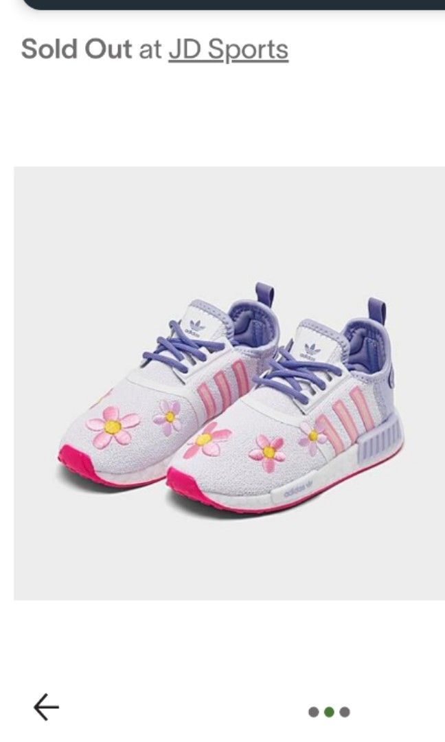 adidas Girls Toddler x Monsters Inc. NMD R1 Casual Shoes
