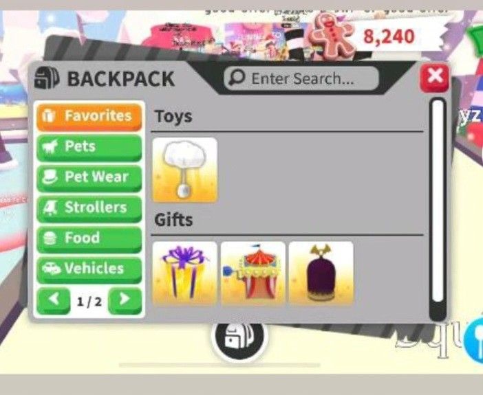 Adopt me cloud rattle, Video Gaming, Video Games, Others on Carousell