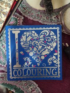 Adult coloring book