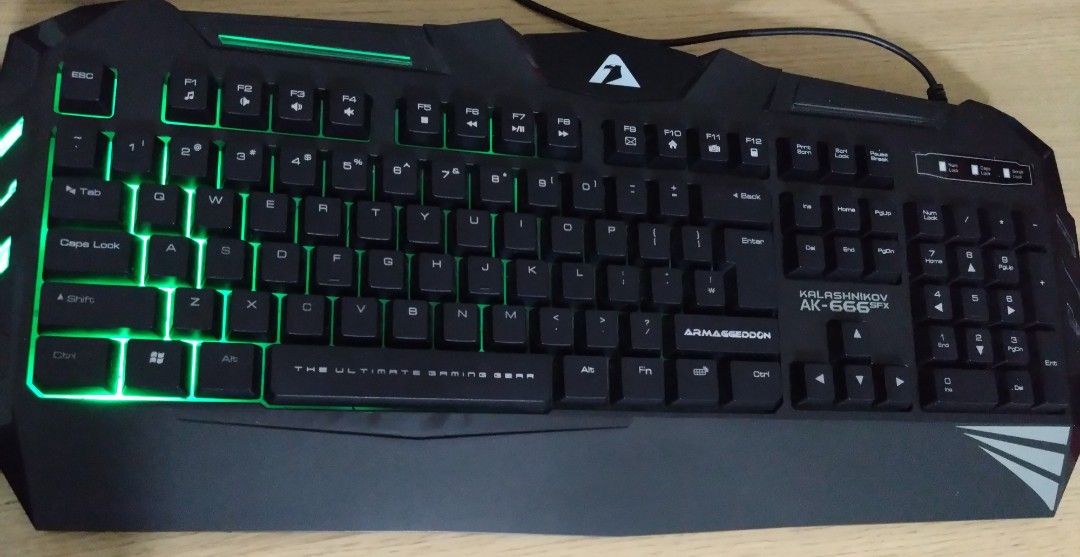 Armaggeddon Kalashnikov AK-666SFX Keyboard, Computers & Tech, Parts ...