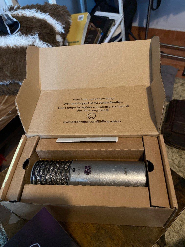 Aston Spirit MultiPattern Condenser Microphone, Audio, Microphones on