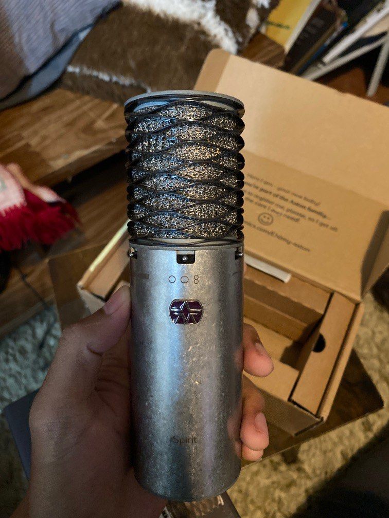 Aston Spirit MultiPattern Condenser Microphone, Audio, Microphones on