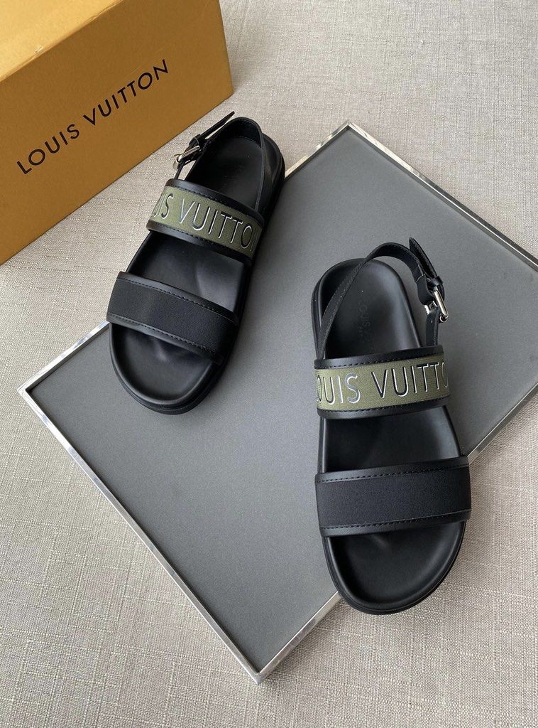 authentic lv sandals
