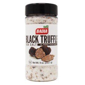 Badia Black Truffle Sea Salt Sal Marina Y Trufas Negras 255.1g